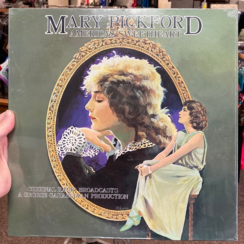 Mary Pickford America’s Sweetheart Vinyl Record of original radio broadcasts new